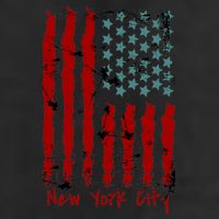 NYC New York City Vintage American Grunge Flag Hat