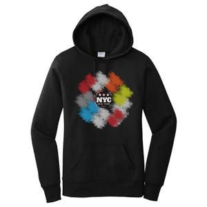 NYC New York City Vinyl Record Women's Pullover Hoodie