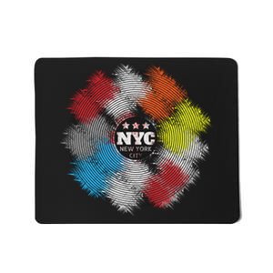 NYC New York City Vinyl Record Mousepad