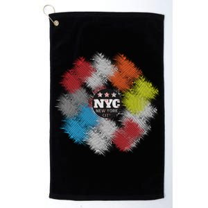 NYC New York City Vinyl Record Platinum Collection Golf Towel