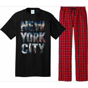 New York City New York City Skylines Statue Of Liberty Meaningful Gift Pajama Set