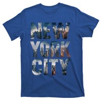 New York City New York City Skylines Statue Of Liberty Meaningful Gift T-Shirt