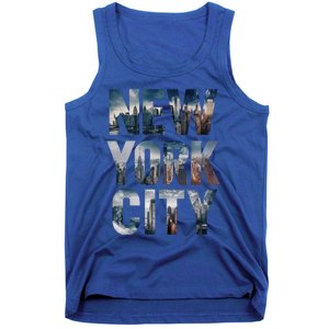 New York City New York City Skylines Statue Of Liberty Meaningful Gift Tank Top