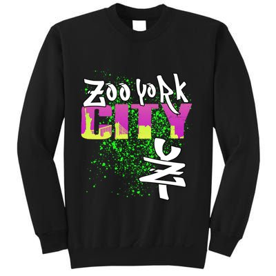 New York City Nyc 5 Boroughs Big Apple Skyline Zoo York Sweatshirt