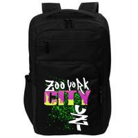 New York City Nyc 5 Boroughs Big Apple Skyline Zoo York Impact Tech Backpack