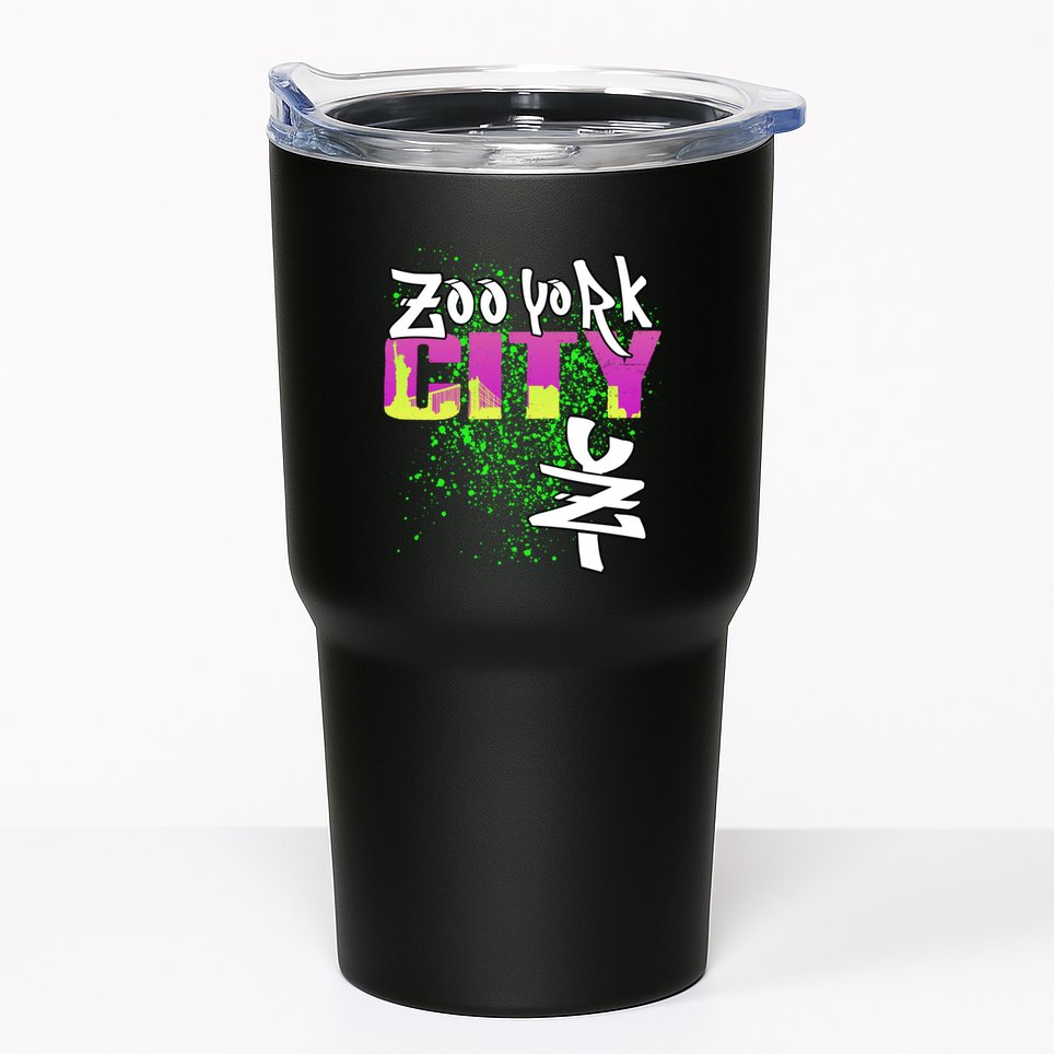 New York City Nyc 5 Boroughs Big Apple Skyline Zoo York Tumbler