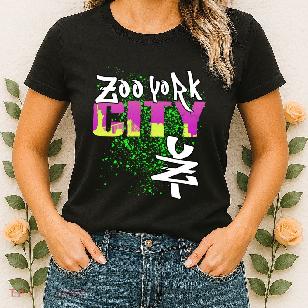 New York City Nyc 5 Boroughs Big Apple Skyline Zoo York Womens T-Shirt