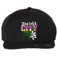 New York City Nyc 5 Boroughs Big Apple Skyline Zoo York Wool Snapback Cap