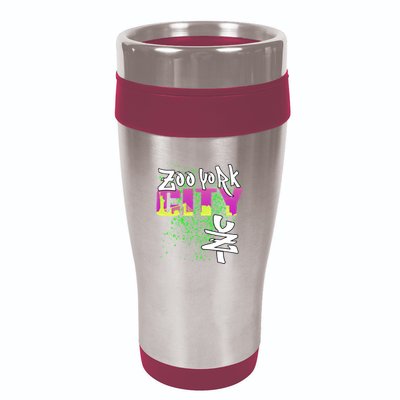New York City Nyc 5 Boroughs Big Apple Skyline Zoo York 16oz Travel Tumbler