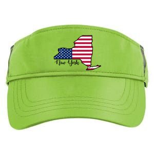 New York City United States Map Adult Drive Performance Visor