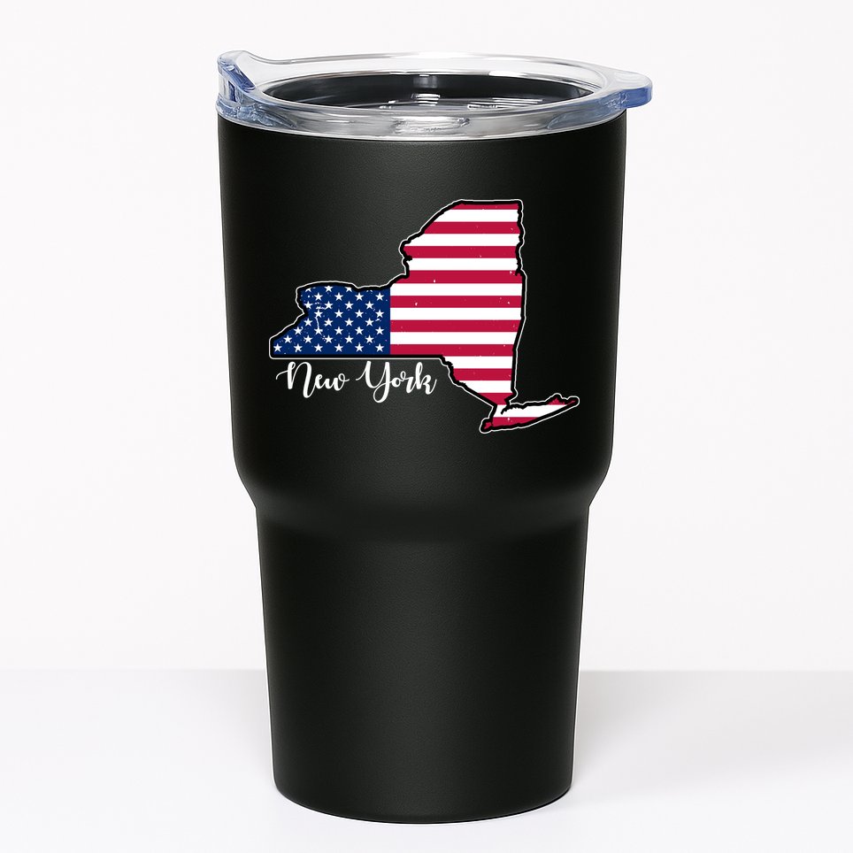 New York City United States Map Tumbler