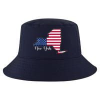 New York City United States Map Cool Comfort Performance Bucket Hat