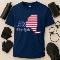 New York City United States Map Performance Shirt