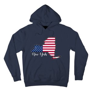 New York City United States Map Hoodie