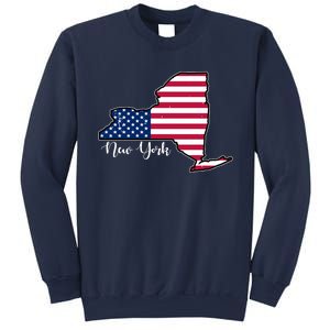 New York City United States Map Sweatshirt