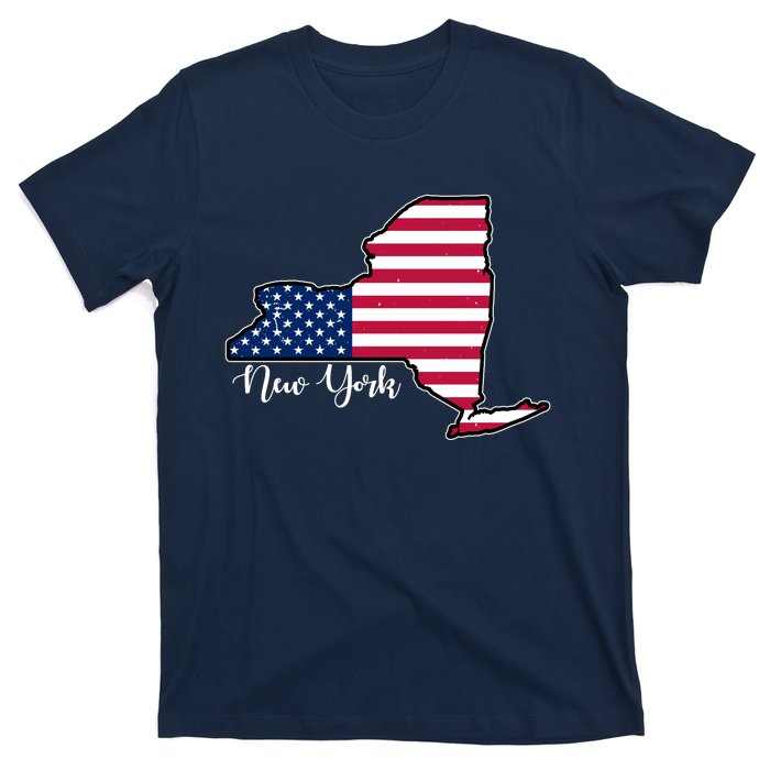 New York City United States Map T-Shirt