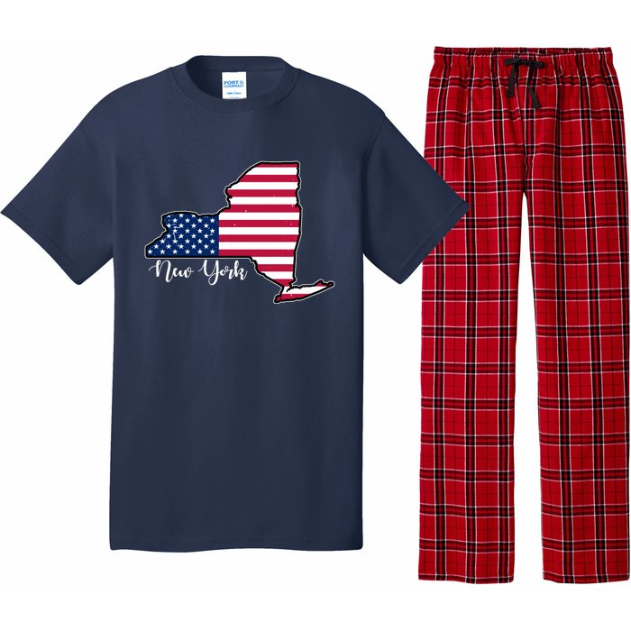 New York City United States Map Pajama Set