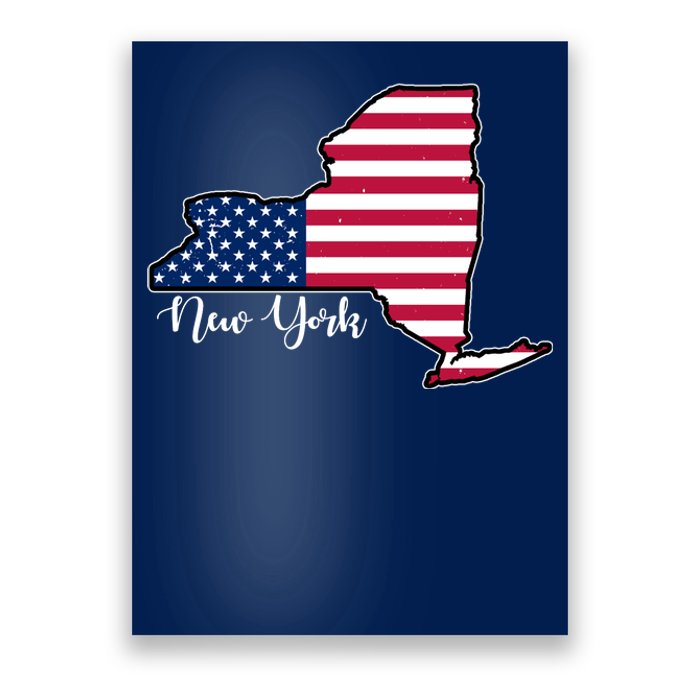 New York City United States Map Poster