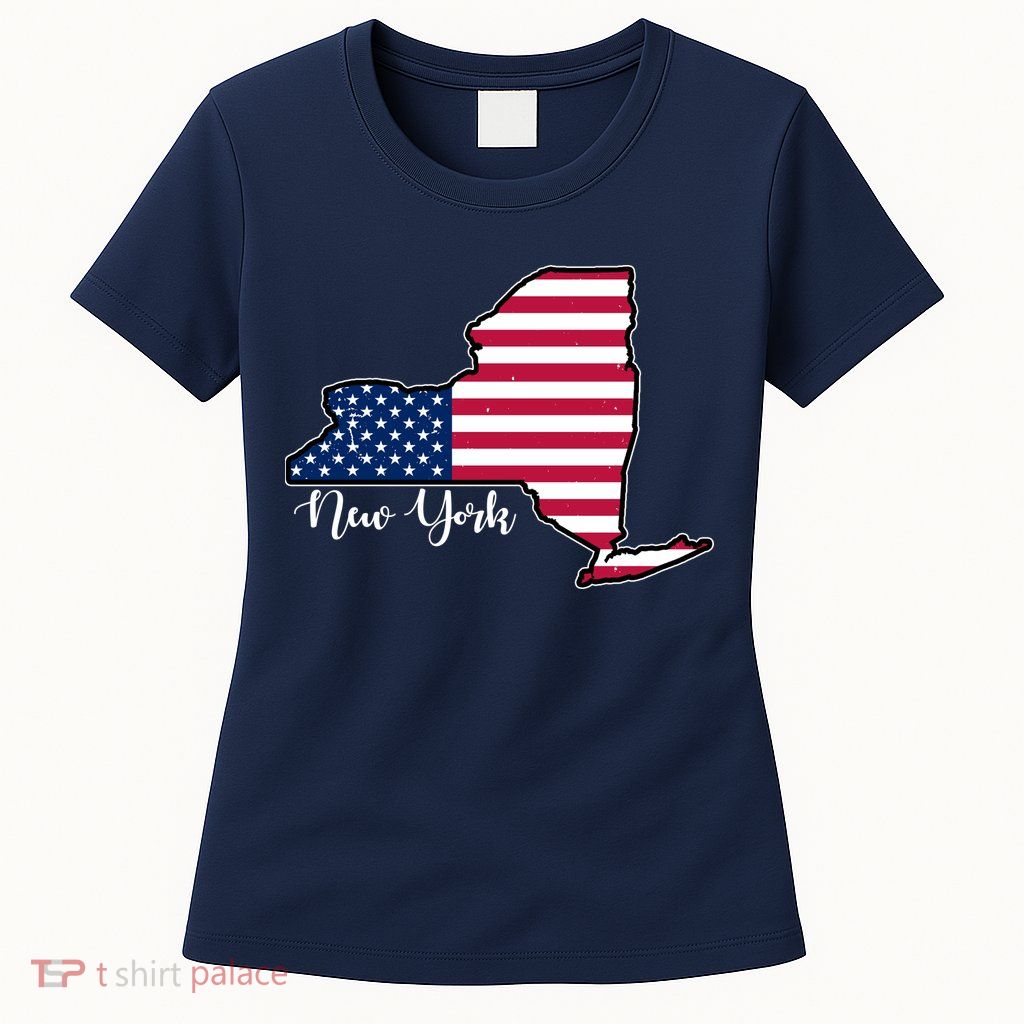New York City United States Map Women's T-Shirt