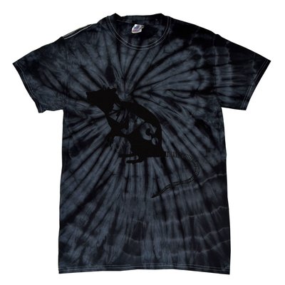 New York City Nyc Rat Logo Tie-Dye T-Shirt
