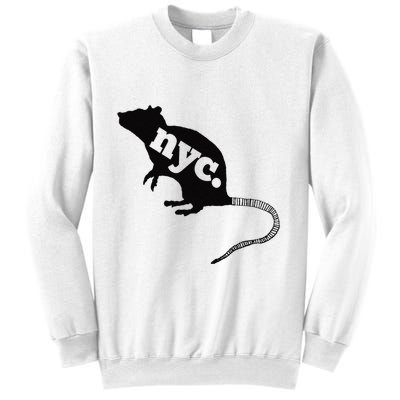 New York City Nyc Rat Logo Sweatshirt
