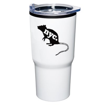 New York City Nyc Rat Logo Tumbler