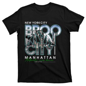 New York City Brooklyn Manhattan Authentic T-Shirt