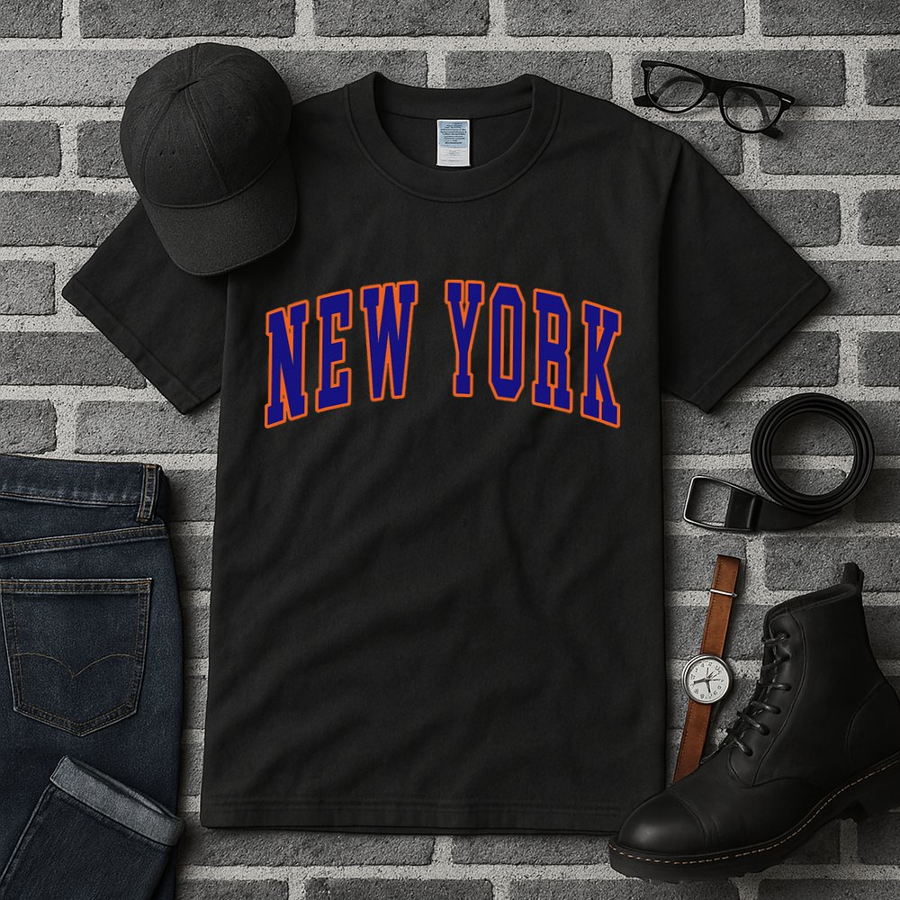 New York City Text Tall T-Shirt
