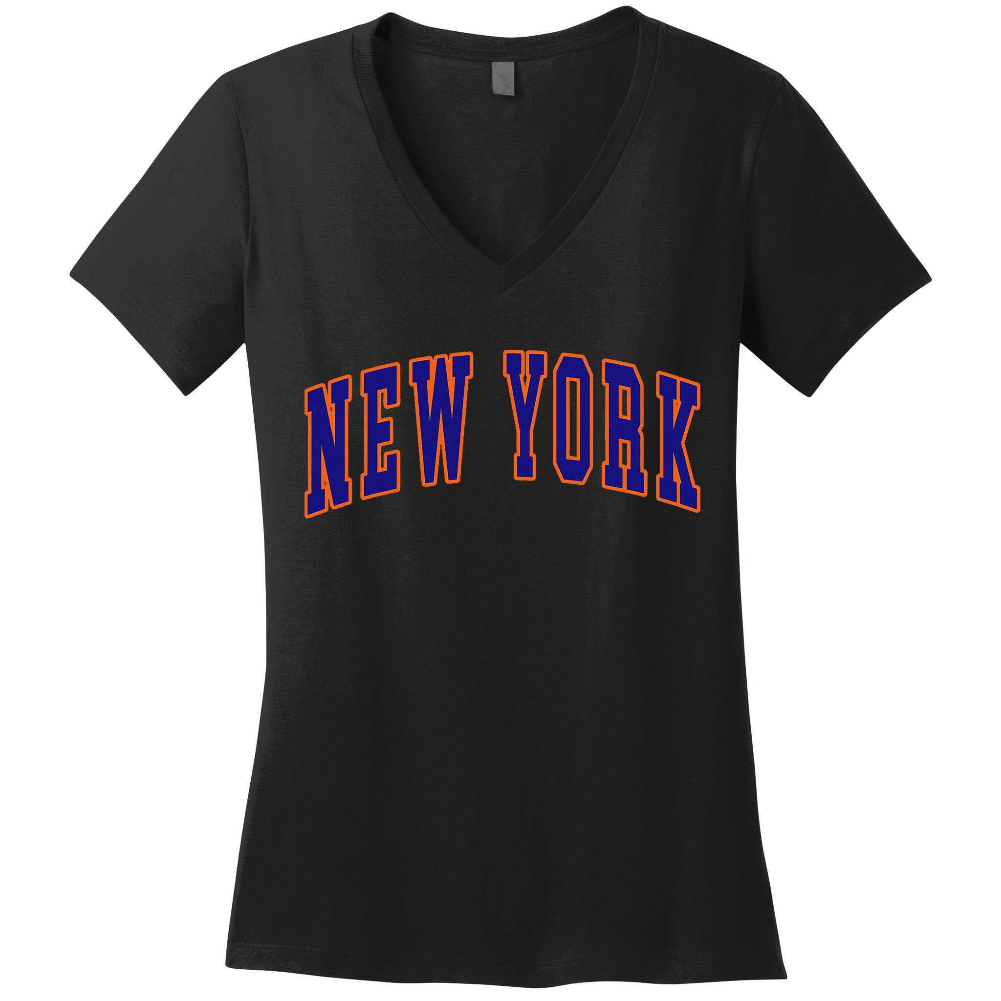 New York City Text Women's V-Neck T-Shirt