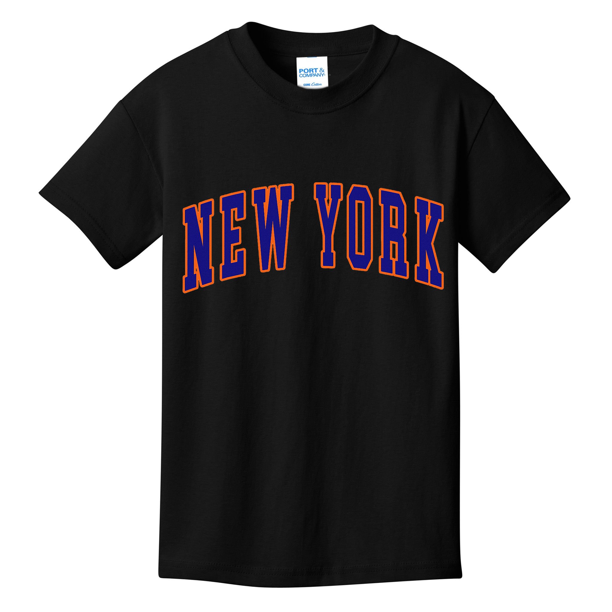 New York City Text Kids T-Shirt