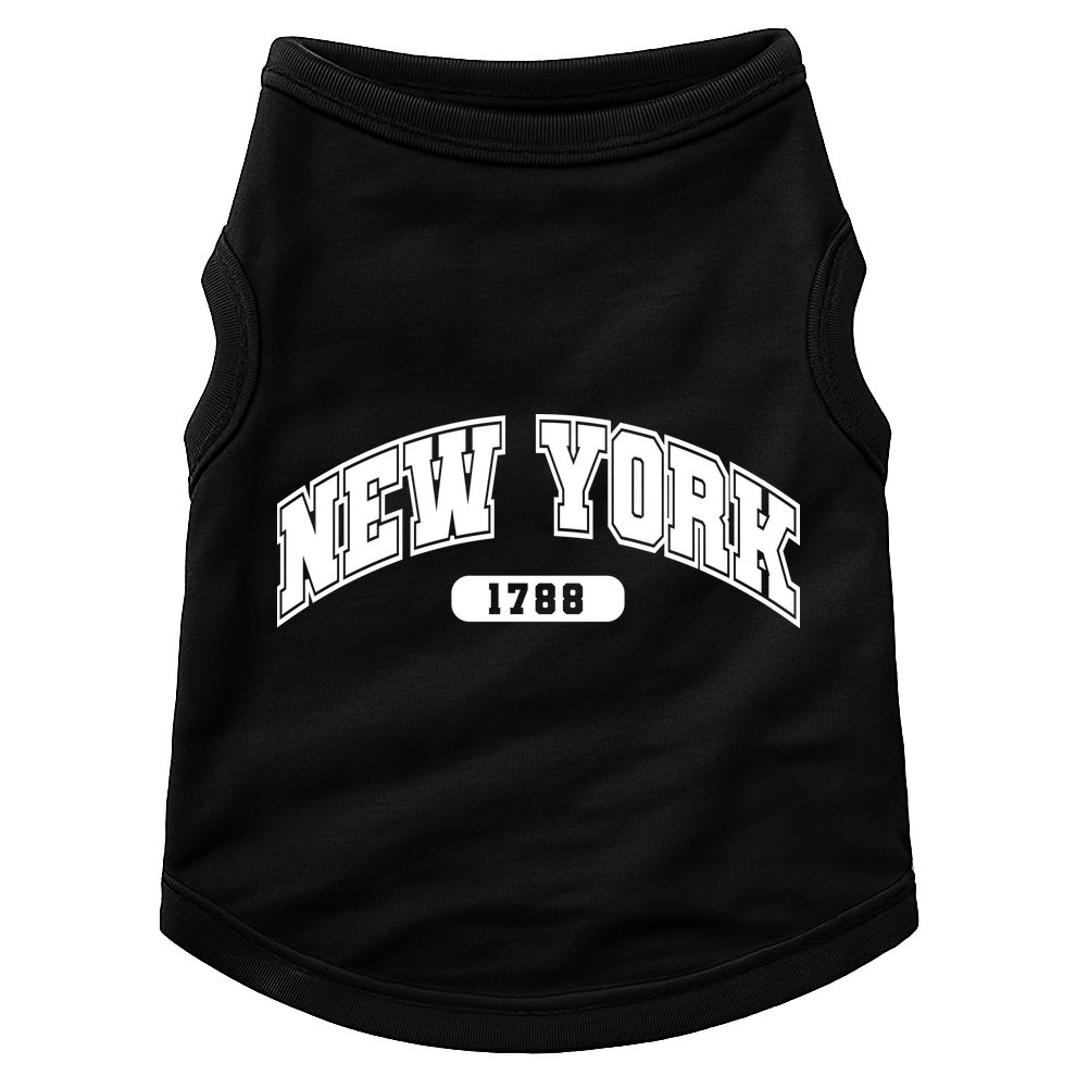 New York Collegiate Style 1788 Doggie Tank