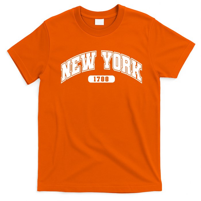 New York Collegiate Style 1788 T-Shirt