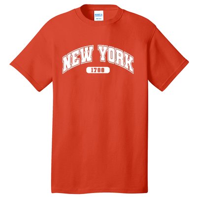 New York Collegiate Style 1788 Tall T-Shirt