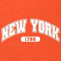 New York Collegiate Style 1788 Tall T-Shirt