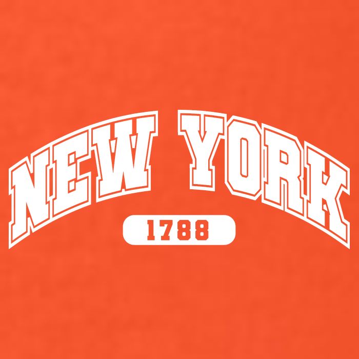 New York Collegiate Style 1788 Tall T-Shirt