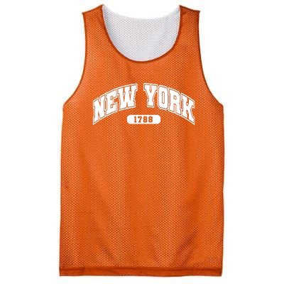 New York Collegiate Style 1788 Mesh Reversible Basketball Jersey Tank