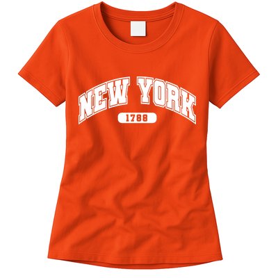 New York Collegiate Style 1788 Womens T-Shirt