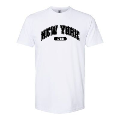 New York Collegiate Style 1788 Softstyle® CVC T-Shirt