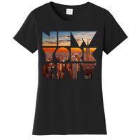 New York City Skyline Nyc Ny City Women's T-Shirt