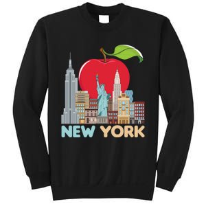 New York City Skyline Gift Big Apple State Souvenir Nyc Sweatshirt