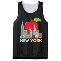 New York City Skyline Gift Big Apple State Souvenir Nyc Mesh Reversible Basketball Jersey Tank