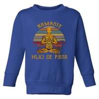 Namaste Yoga Cute Gift Funny Gift Toddler Sweatshirt