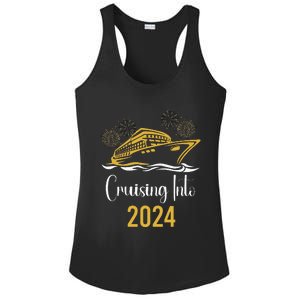 New Years Cruise 2024 Party Family Vacation Matching  Ladies PosiCharge Competitor Racerback Tank