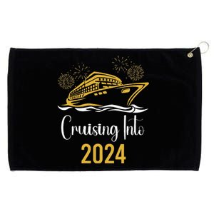 New Years Cruise 2024 Party Family Vacation Matching  Grommeted Golf Towel