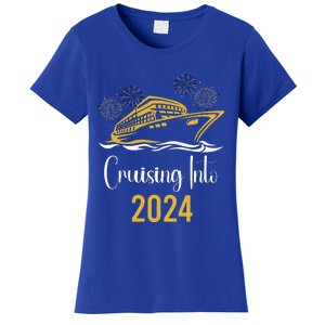 New Years Cruise 2024 Party Family Vacation Matching  Women's T-Shirt