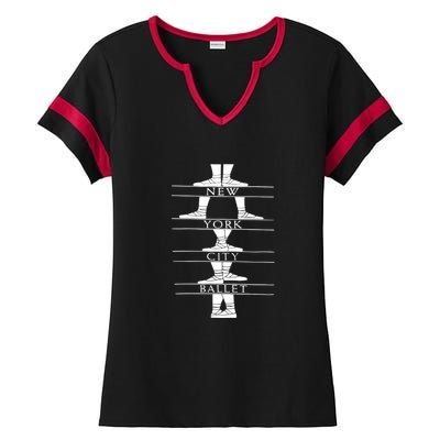 New York City Ballet Ladies Halftime Notch Neck Tee