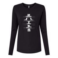 New York City Ballet Womens Cotton Relaxed Long Sleeve T-Shirt