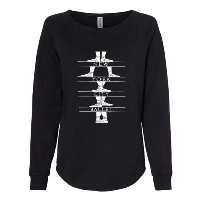 New York City Ballet Womens California Wash Sweatshirt