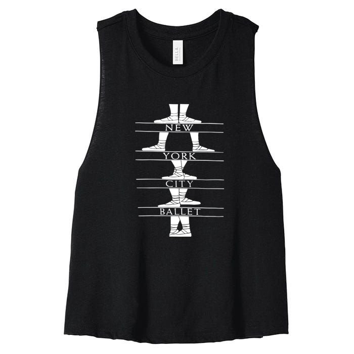 New York City Ballet Women's Racerback Cropped Tank