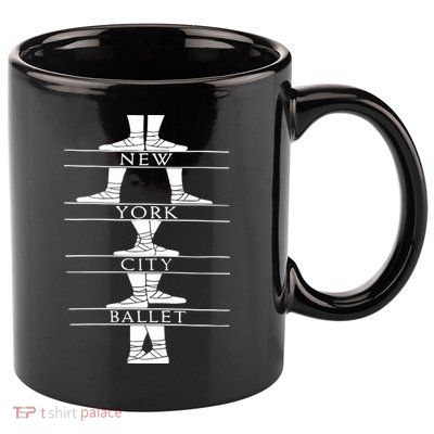 New York City Ballet 11oz C Handle Ceramic Mug